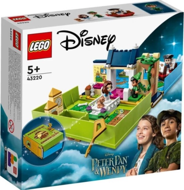 LEGO 43220 Disney Classic Pán Péter és Wendy mesebeli kalandja