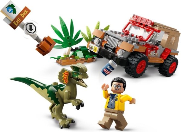 LEGO Jurassic World 76958 Dilophosaurus támadás