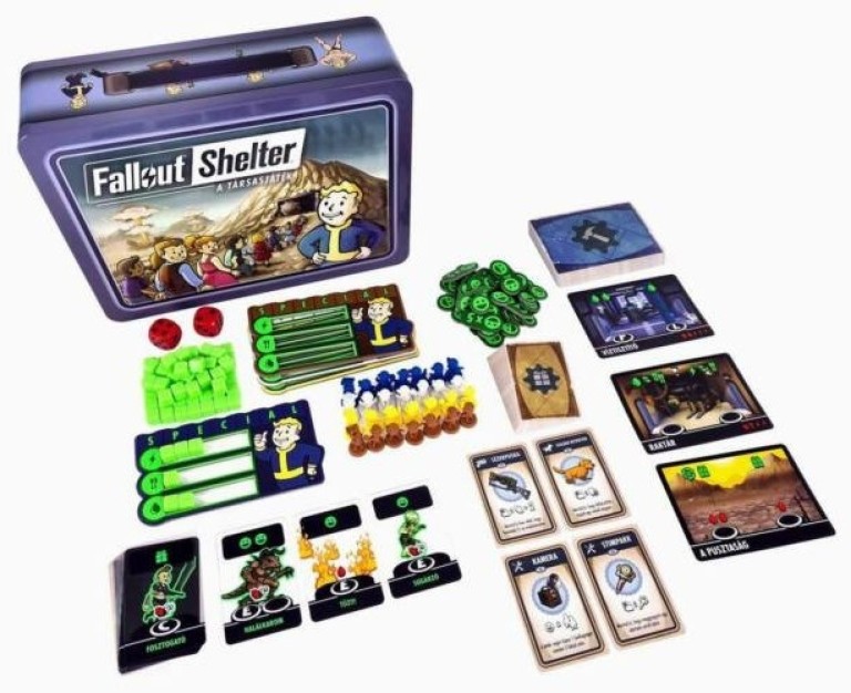 Delta vision Fallout Shelter: A társasjáték