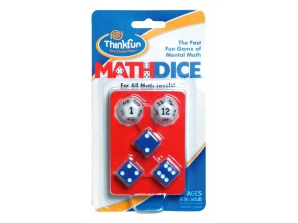 Thinkfun: Math Dice egy kis matekocska társasjáték 015107
