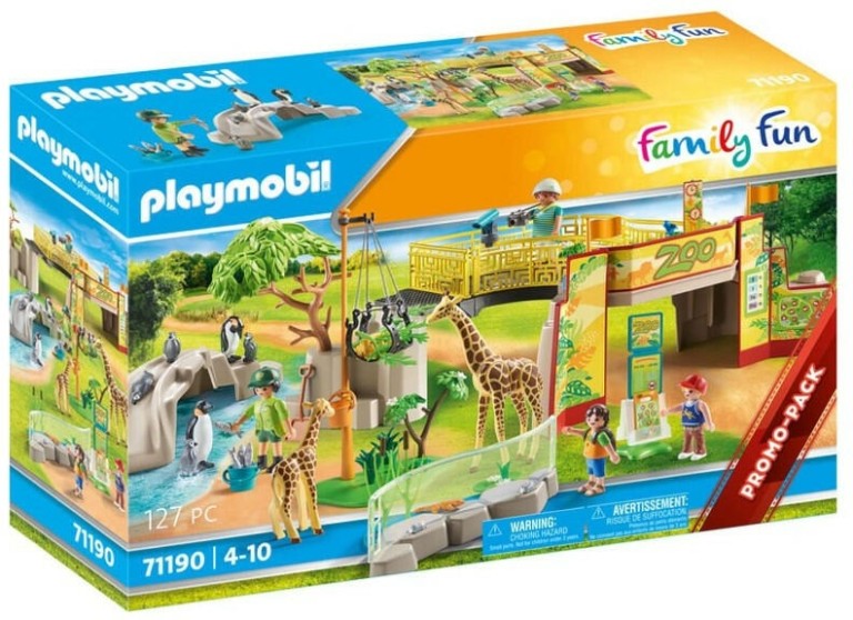Playmobil Kalandos állatkert (71190)