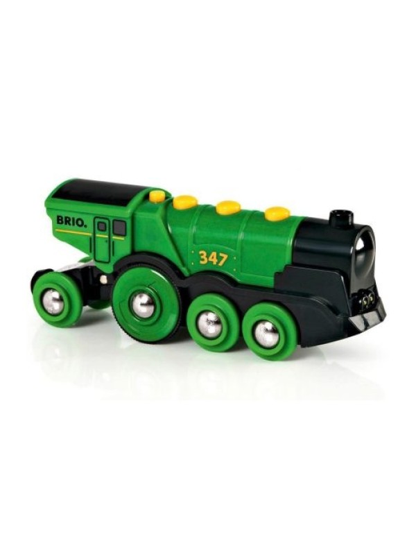 BRIO Zöld Action lokomotív (33593)