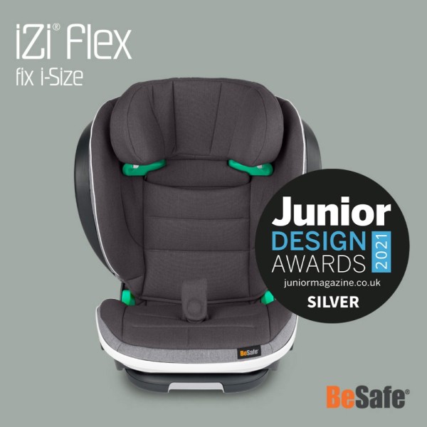 BeSafe gyerekülés iZi Flex FIX i-Size Metallic Mélange 02