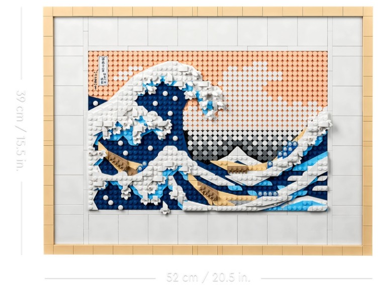 LEGO Art - Hokuszai - A nagy hullám (31208)
