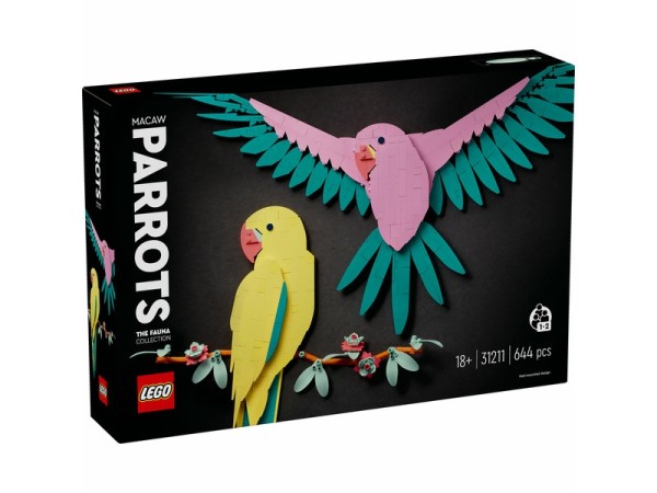 LEGO® Art - A faunagyűjtemény - Ara papagájok (31211)