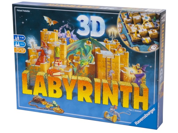 Ravensburger: Labirintus 3D társasjáték (26279)