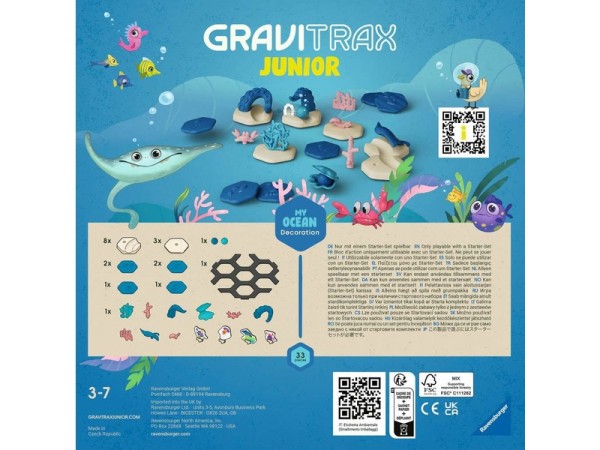 Ravensburger Gravitrax Junior - Kiegészítés Óceán (27400)