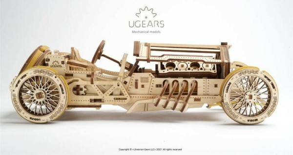 UGEARS U-9 Grand Prix versenyautó - mechanikus modell (UG70038)