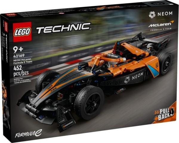 LEGO® Technic: Neom McLaren Formula E versenyautó (42169)