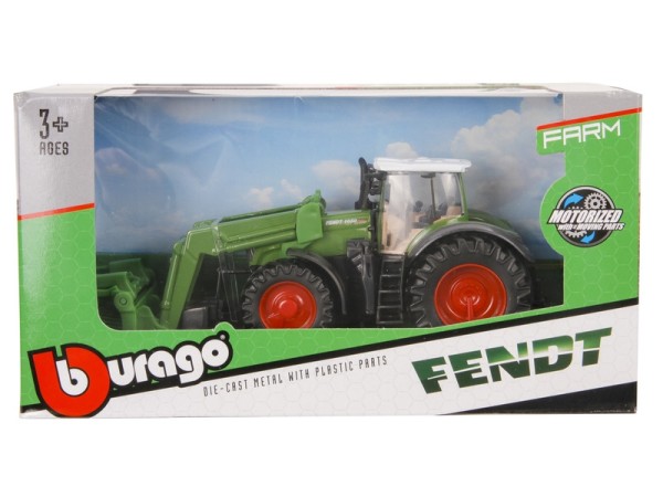 Bburago - Fendt 1050 Vario traktor markolóval 62315
