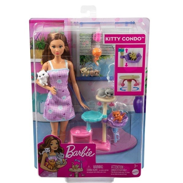 Mattel Barbie - Cicakuckó játékszett (HHB70)