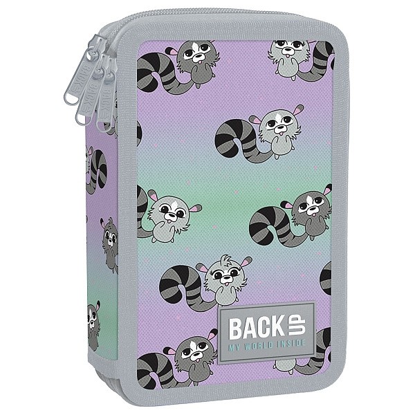 BackUp kismakis 3 emeletes tolltartó, felszerelt - Cute Lemur (PB5EW03)