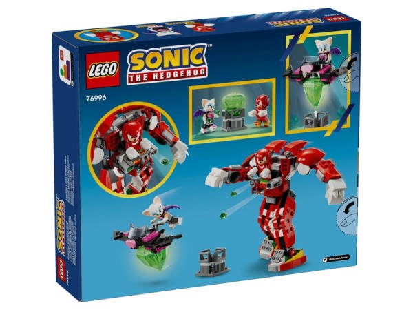 LEGO Sonic 76996 Knuckles őrző páncélja