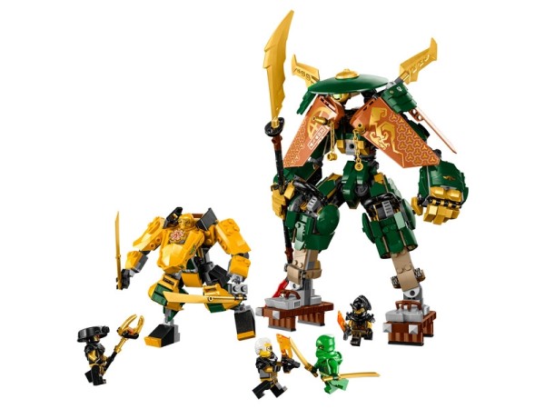 LEGO Ninjago 71794 Lloyd és Arin nindzsacsapatának robotjai