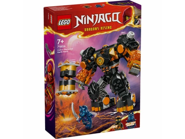 LEGO Ninjago 71806 Cole elemi földrobotja