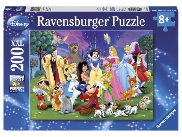 Ravensburger Puzzle 200 db - Disney kedvencek 12698