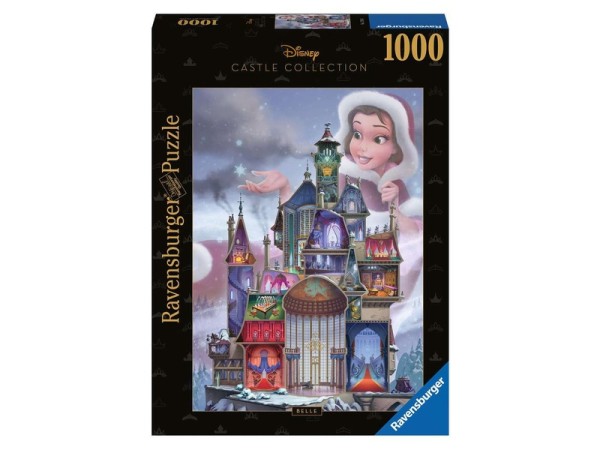 Ravensburger Puzzle 1000 db - Disney kastély Belle (17334)