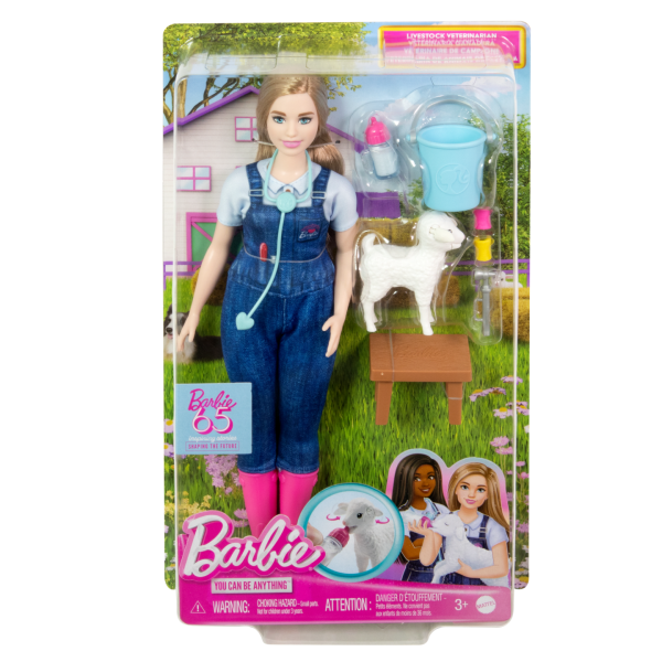 Barbie 65. Évfordulós karrier játékszettek (HRG41)
