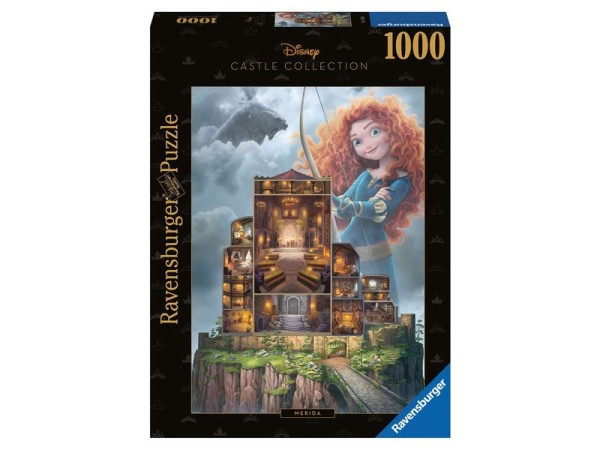 Ravensburger Puzzle 1000 db - Disney kastély Merida (17335)