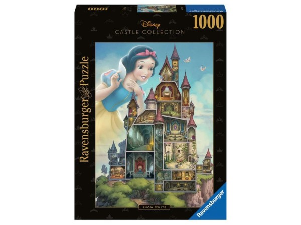 Ravensburger Puzzle 1000 db - Disney kastély Hófehérke (17329)