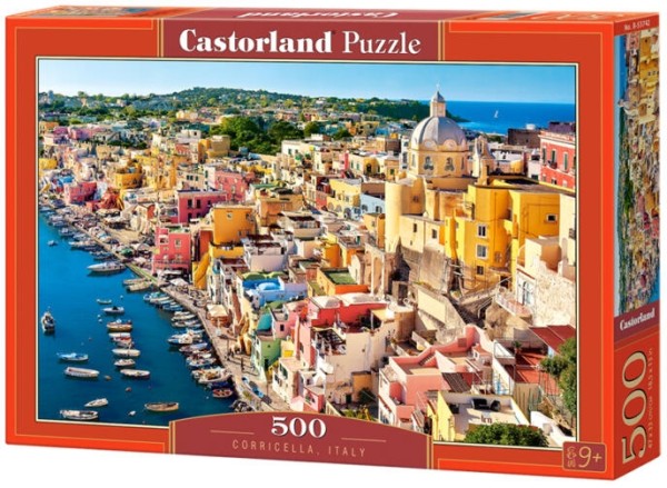 Castorland 500 db-os puzzle - Corricella Olaszország (B-53742)