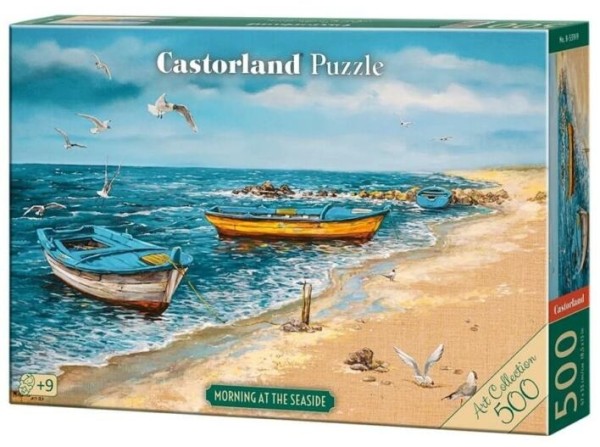 Castorland 500 db-os Art Collection puzzle - Reggel a tengerparton (B-53919)