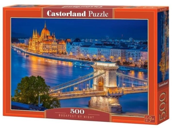 Castorland 500 db-os puzzle - Budapesti éjszaka (B-53940)