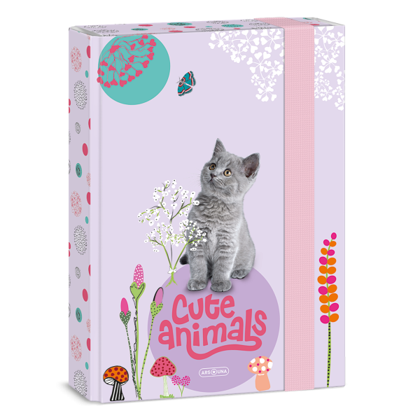 Ars Una Cute Animals-kitten A/5 Füzetbox (50863686)