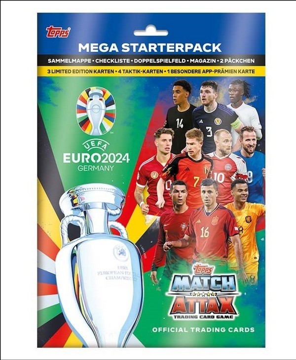 Panini UEFA EURO 2024 MatchAttax-Starter Pack Gyűjtő album (102587601)