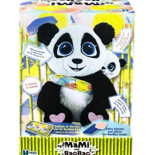 TM Toys Interaktív plüss panda család - Mami és Baobao (DKO0372)
