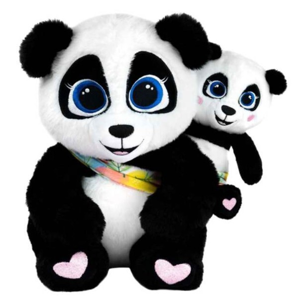 TM Toys Interaktív plüss panda család - Mami és Baobao (DKO0372)