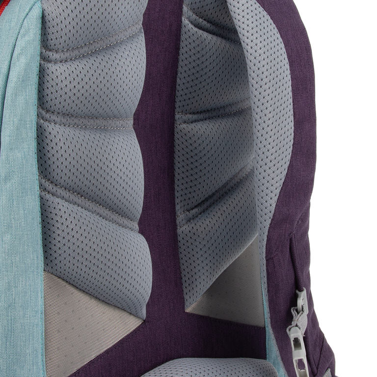 Ars Una 35 Világos- és sötétkék ergonomikus 27 literes iskolatáska, hátizsák (55830850)