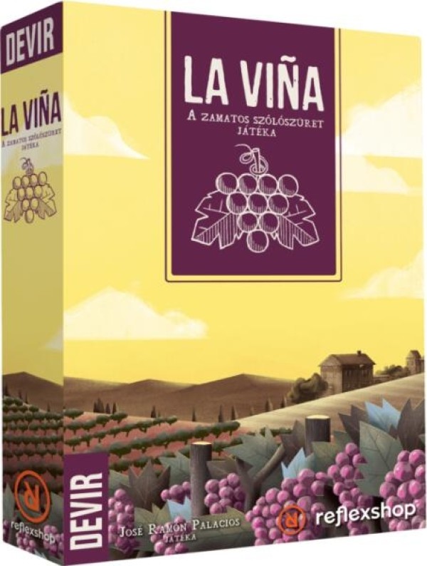 La viña társasjáték DELAVIRS