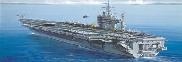Italeri U.S.S. Roosevelt CVN-71 1:720 makett hajó (5531s)