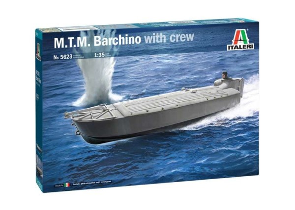 Italeri M.T.M. Barchino with crew 1:35 makett hajó (5623s)