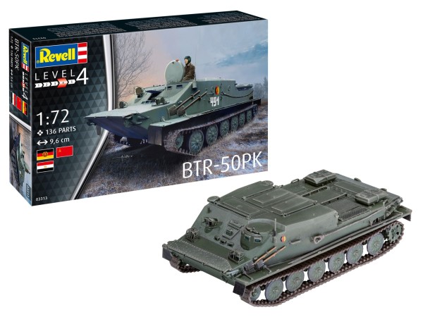 Revell BTR-50PK 1:72 makett harcjármű (03313)