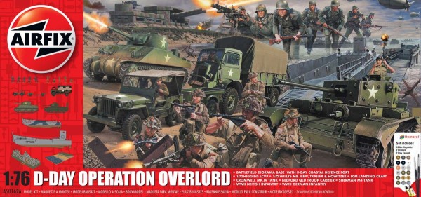 Airfix D-Day Operation Overlord Set makett készlet (A50162A)
